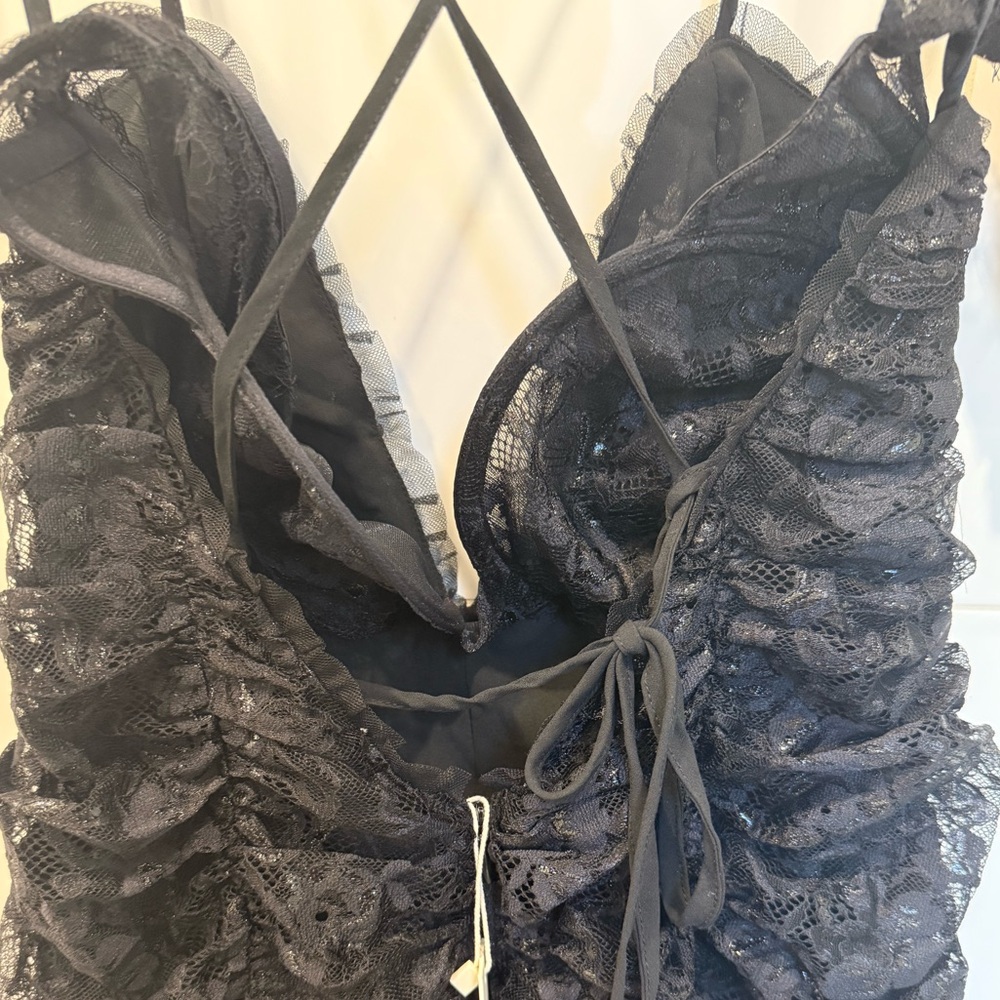 For Love And Lemons Black Lace Dress - Picture 9 of 11